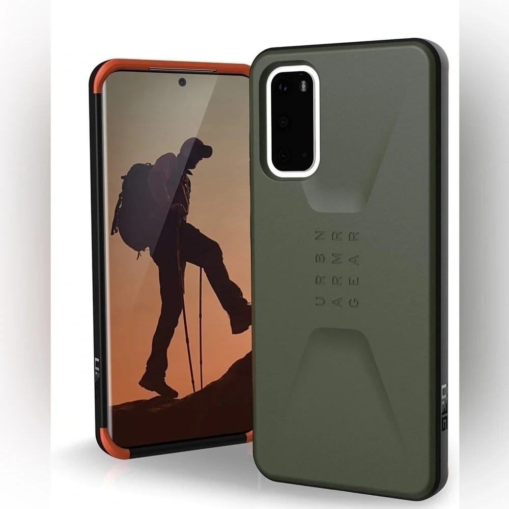 🔥LOT OF 10🔥UAG Civilian Series Case for Samsung Galaxy S20 Olive Drab Green